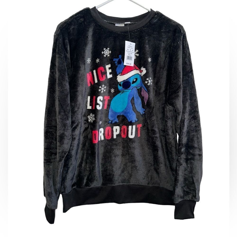 NWT Disney Stitch Christmas Pullover